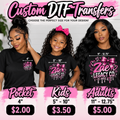 Individual DTF Transfer